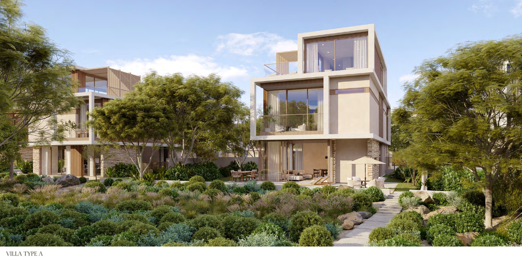 Villa Type A - Landscape perspective